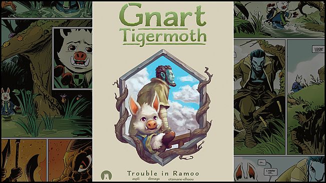 EARTHLOCK Comic Book #2: Gnart Tigermoth: Trouble in Ramoo