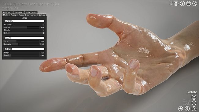 HAELE 3D - Hand Poses Lite - Drawing References