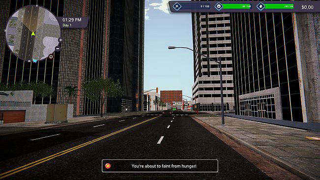 Homeless Life Simulator