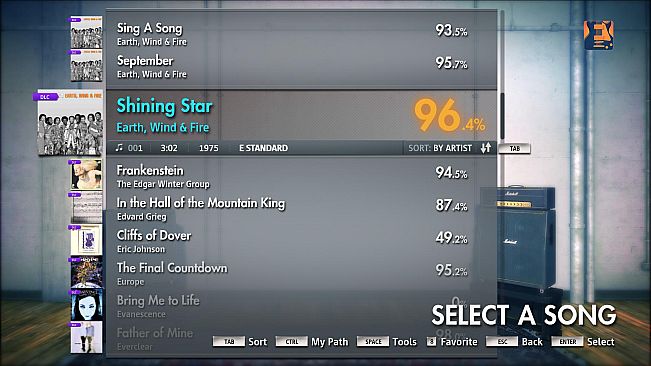 Rocksmith 2014 – Earth, Wind & Fire - “Shining Star”