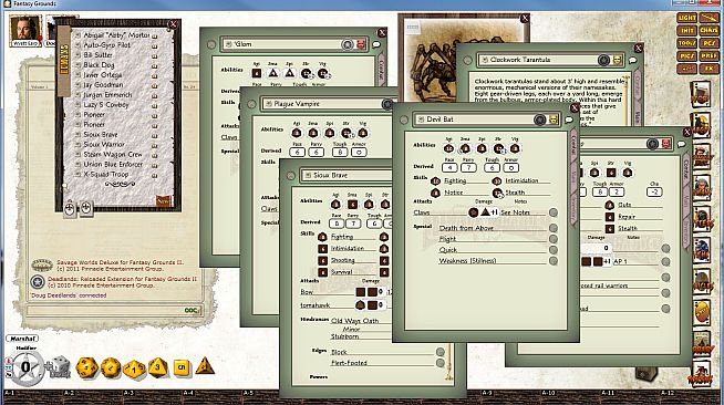 Fantasy Grounds - Deadlands Reloaded: Blood Drive 2
