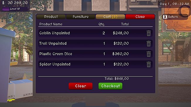 Game Master Club Simulator