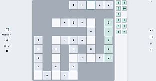 Cross Math - Logic Number Puzzle