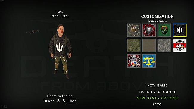 Death From Above: Unmanned Systems Forces (USF) Supporter Skin Pack