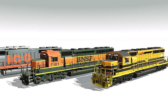 Trainz 2022 DLC - Pro Train: SD40-2 Loco Bundle 4
