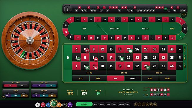 Roulette Salon - The Ultimate Casino Roulette Simulator