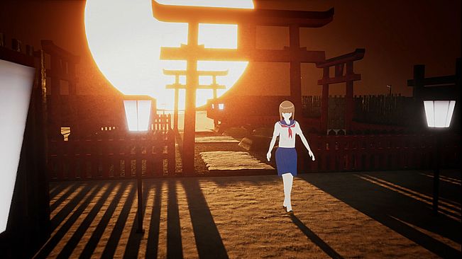 Lured by Eerie Sundown