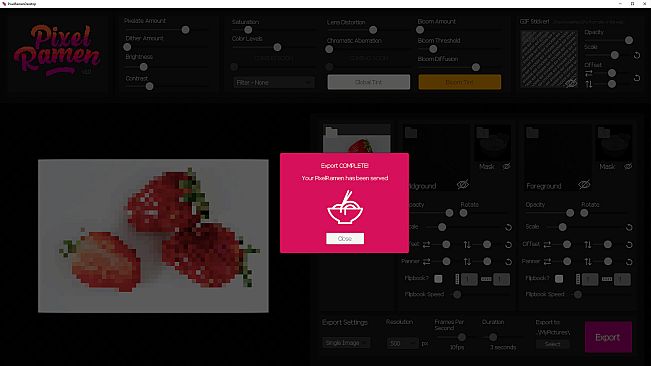 Pixel Ramen - Easy Pixel Art and Pixel GIF Creator