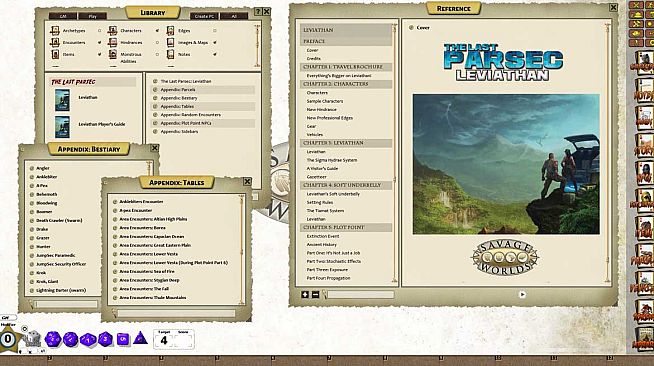 Fantasy Grounds - The Last Parsec: Leviathan (Savage Worlds)