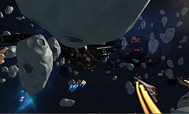 VR Spaceship Battle