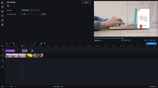 Movavi Video Editor Plus 2021 Effects - Education Set