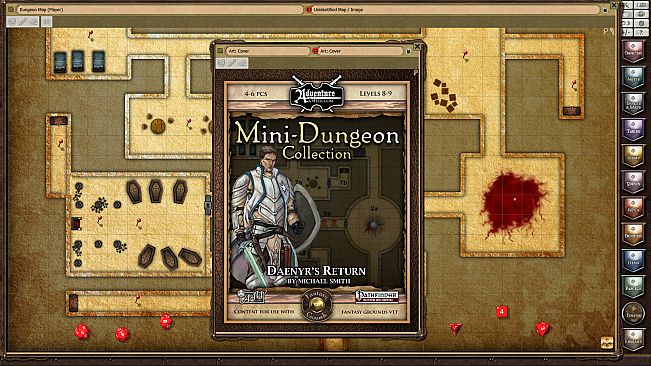 Fantasy Grounds - Mini-Dungeon #021: Daenyr’s Return (PFRPG)