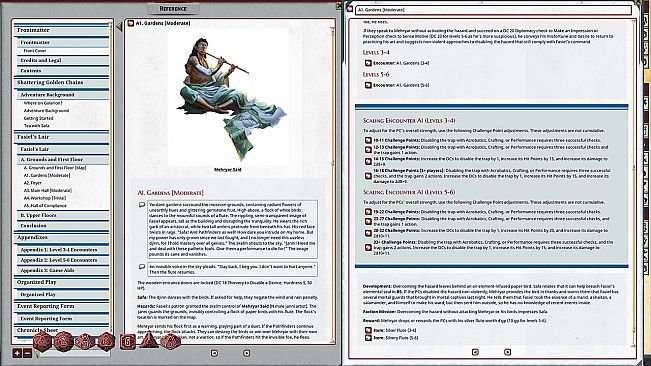 Fantasy Grounds - Pathfinder 2 RPG - Pathfinder Society Scenario #4-14: Shattering Golden Chains