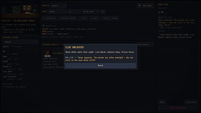 Query Noir