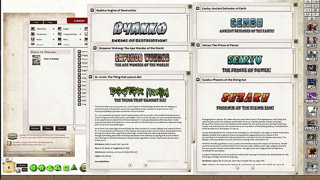 Fantasy Grounds - Dawn of the Daikaiju