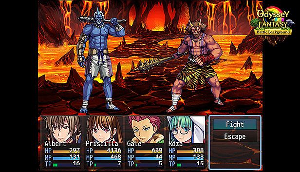 RPG Maker MZ - Odyssey of Fantasy: BattleBackground