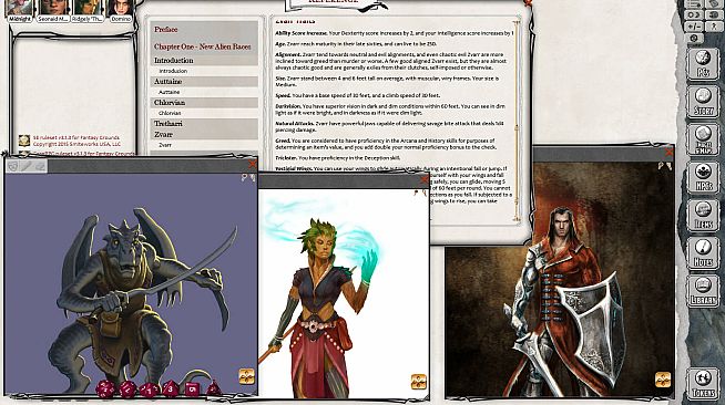 Fantasy Grounds - 5E: Legendary Planet Player's Guide