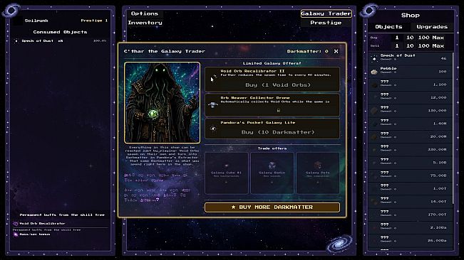VOID CLICKER: Infinite Prestige