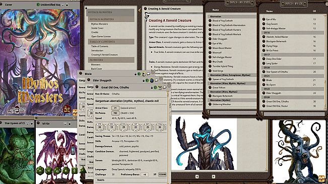 Fantasy Grounds - Mythos Monsters