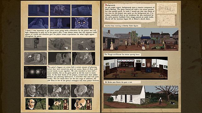The Excavation of Hob's Barrow - Art Book