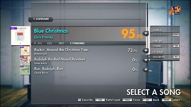 Rocksmith 2014 Edition – Remastered – Elvis Presley - “Blue Christmas”