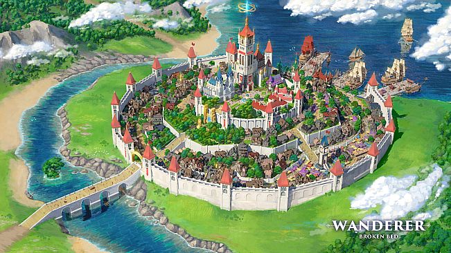 WANDERER: Broken Bed - Big Wallpapers Pack