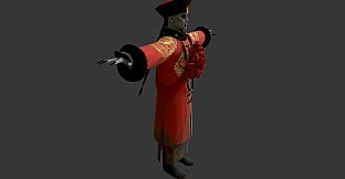 怨灵小僵-“灵婚—顾江·绛袍砗磲帽”服饰（外传剧情皮肤）