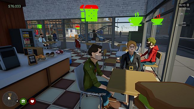Cafe Life Simulator