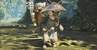 Monster Hunter Wilds - Felyne Layered Armor Set: Felyne Ashigaru