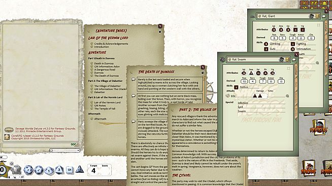 Fantasy Grounds - Hellfrost: Lair of the Vermin Lord (Savage Worlds)