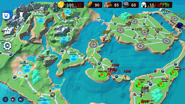 Gorgeous and Fantastic Battle