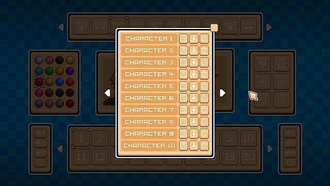 Pixelart Character Creator