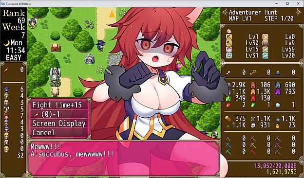 Succubus Alchemist: Transformation, Orgasming Hell