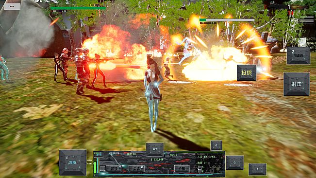 Street grabbing of territory