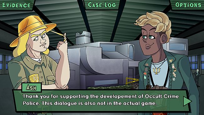 Occult Crime Police - Gold Sheriff Hat