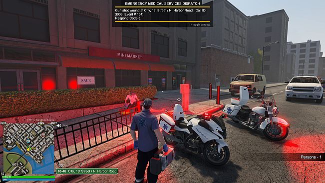 Flashing Lights: First Responder Motorcycle Pack