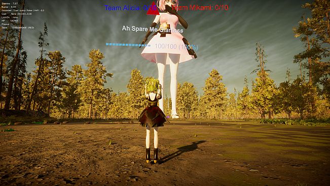 Ah Spare Me Giantess