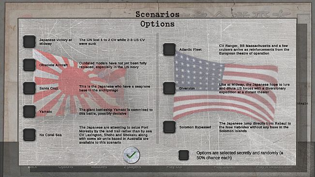 Operation FS scenario + Advanced Fog of War in the Pacific