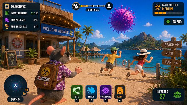 Cruise Hantavirus Simulator