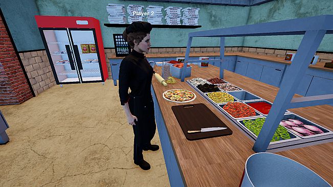 Pizza Restaurant Together