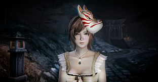 FATAL FRAME / PROJECT ZERO: Mask of the Lunar Eclipse Ruka/Misaki/Choshiro-Exclusive Accessory (Spirit Stone Flashlight Hat & Fox Mask)