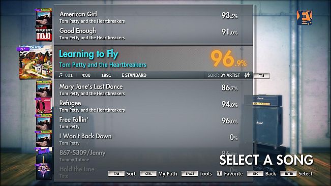 Rocksmith 2014 – Tom Petty and the Heartbreakers - “Learning to Fly”