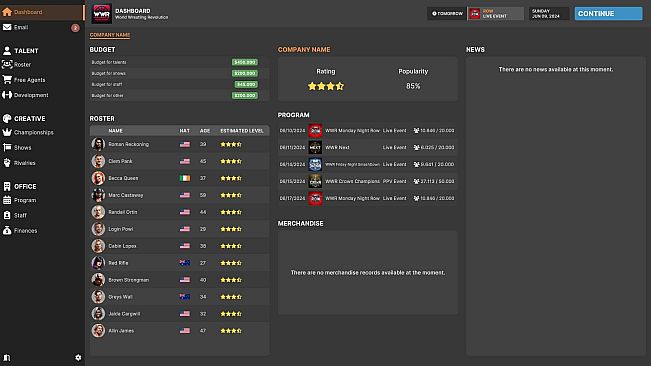 Pro Wrestling Manager