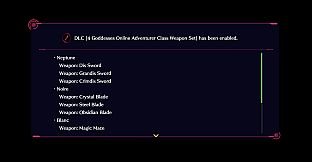 Megadimension Neptunia VIIR - 4 Goddesses Online Adventurer Class Weapon Set