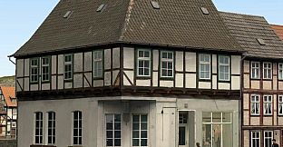 Modellset 1 - Bahnhof, Häuser, Scheunen