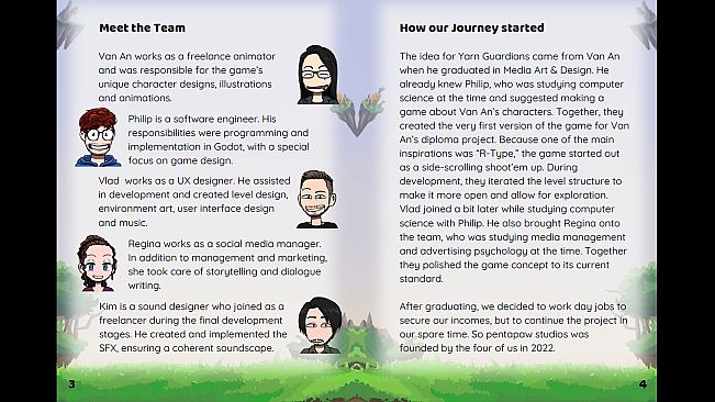 Yarn Guardians – Official Concept Art Book