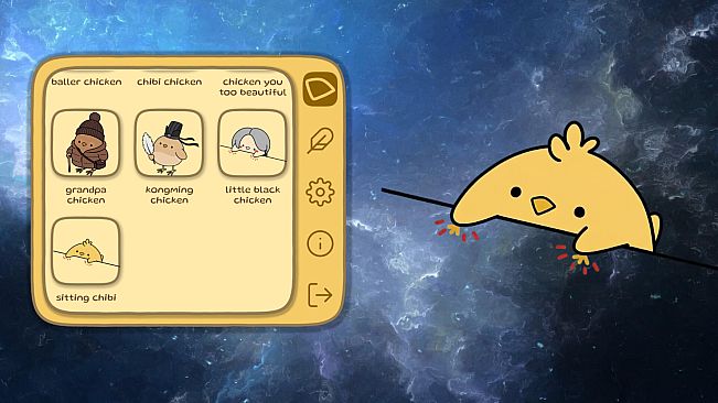 Your Chibi Chicken: Lo-Fi Desktop Pet