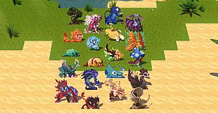 RPG Developer Bakin Mokemo Factory MONSTER PIXEL PACK Vol.4