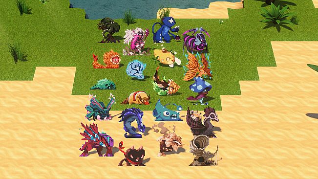 RPG Developer Bakin Mokemo Factory MONSTER PIXEL PACK Vol.4