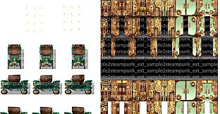 RPG Maker MZ - KR Steampunk Exterior Tileset